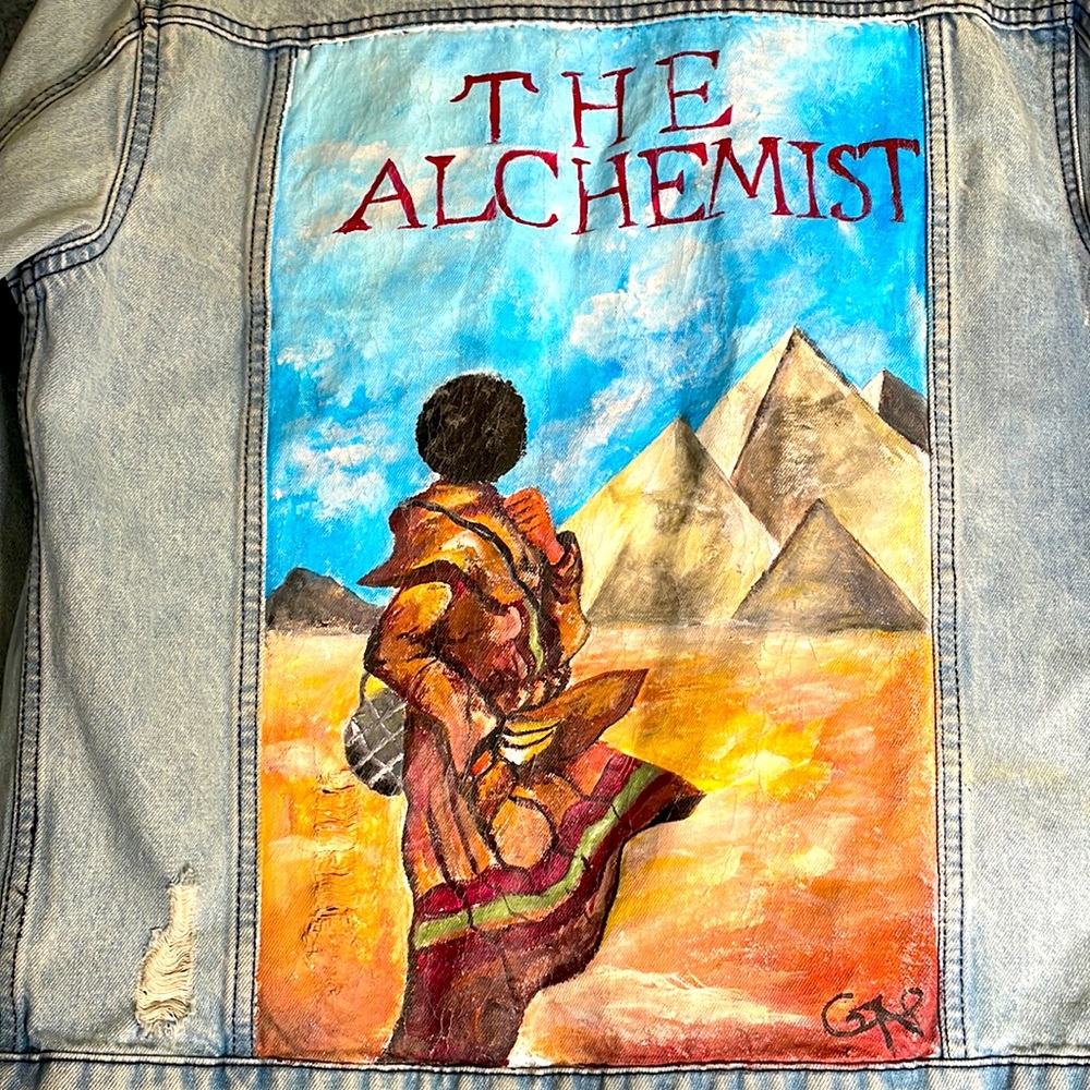 “The Alchemist” Denim Jacket NORWAY Artist Custom-Made